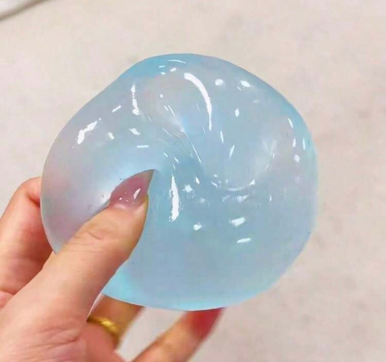 Glass Crystal Gel Squishy