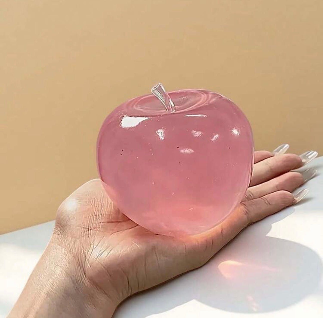 Pastel Apple Crystal Squishy