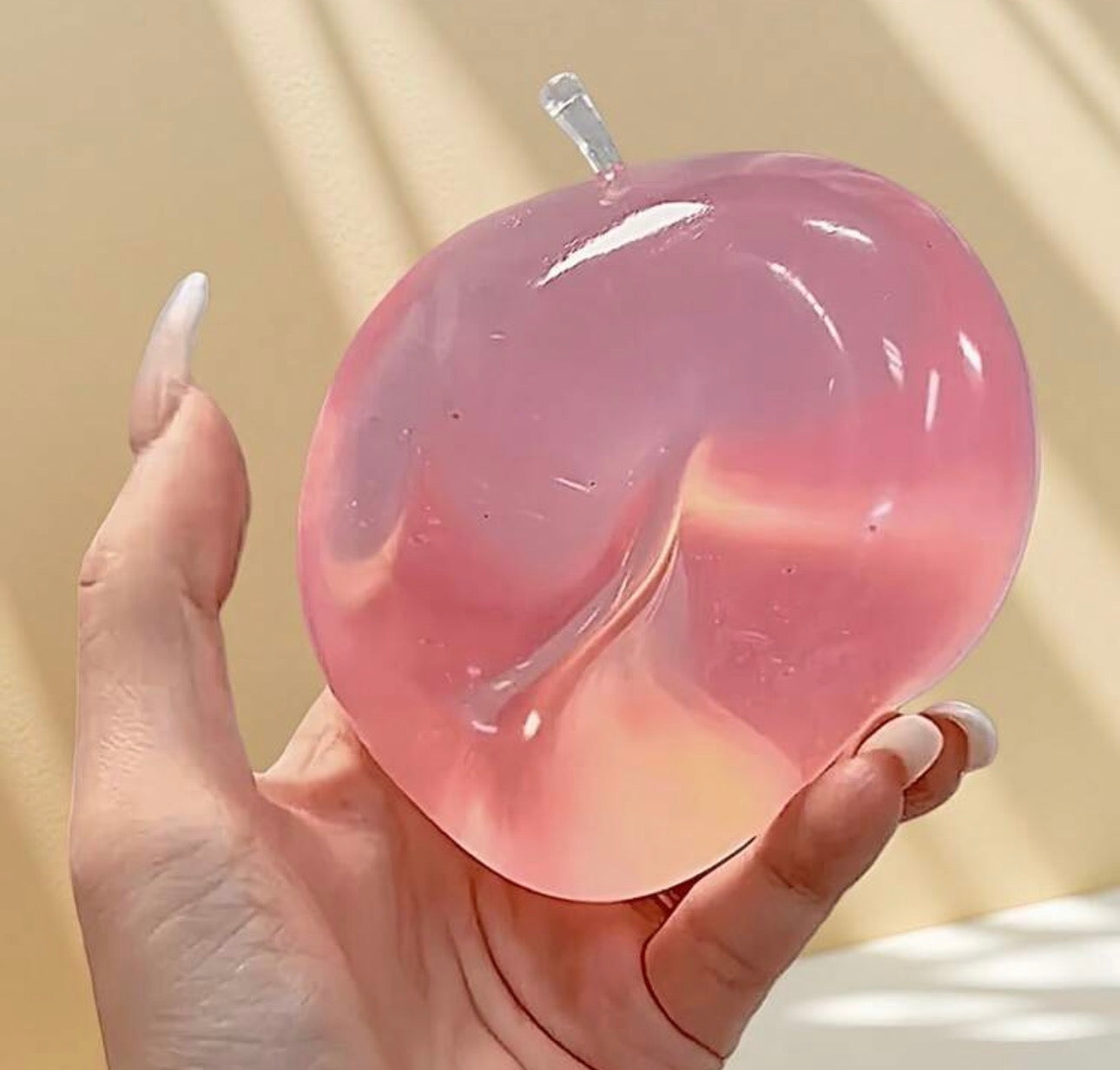 Pastel Apple Crystal Squishy